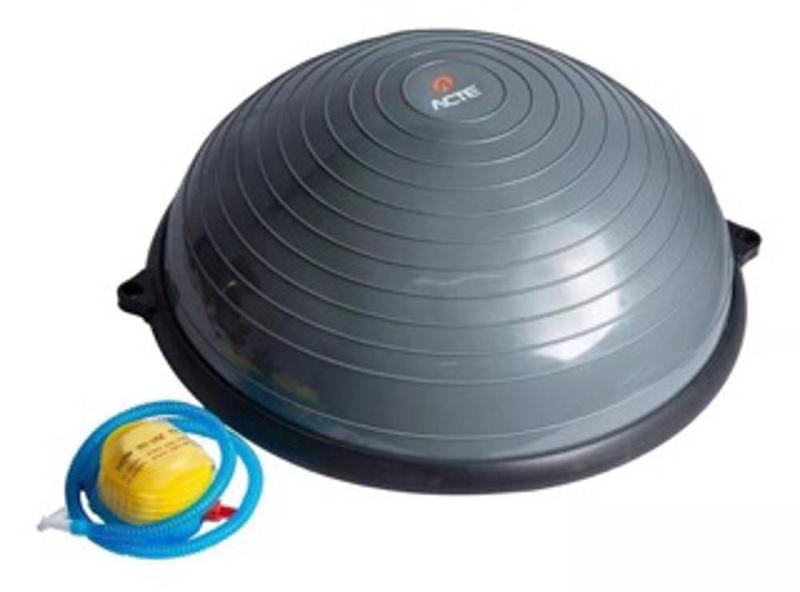 Imagem de Meia Bola Suiça Bosu Balance Dome Ball T19 Acte Sports Cinza