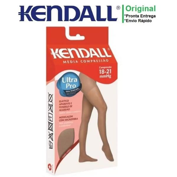 Imagem de Meia Calça De Compressão Kendall Mel Feminina C/ Ponteira