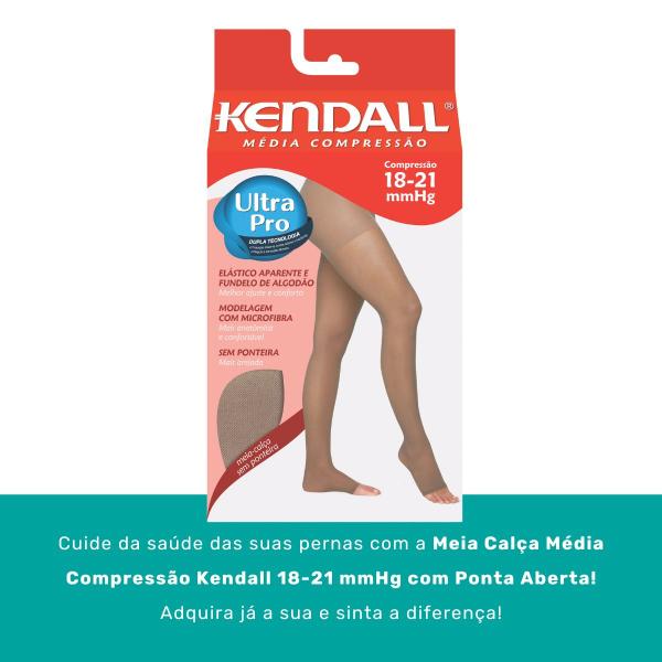 Imagem de Meia Calça de Média Compressão Kendall 18-21 Pé Aberto