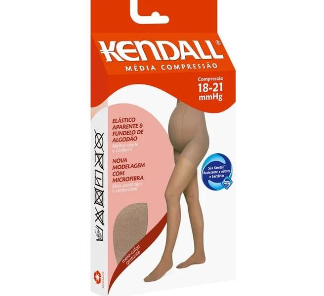 Imagem de Meia-calça Gestante Kendall Média Compressão com Ponteira