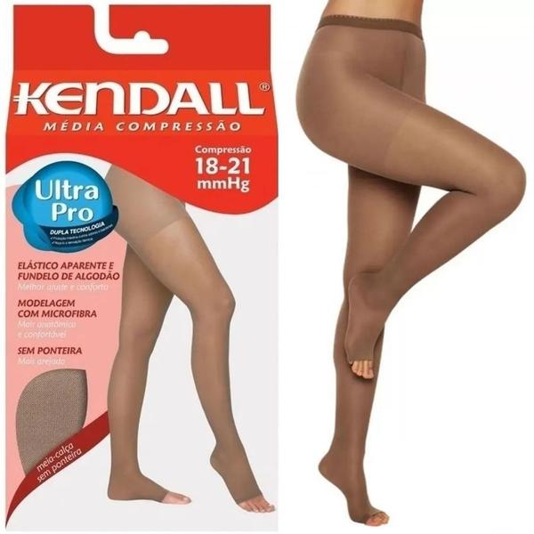 Imagem de Meia Calça Longa Kendall De Média Compressão Pós Cirurgia Modelo Sem Ponteira P Ao XG