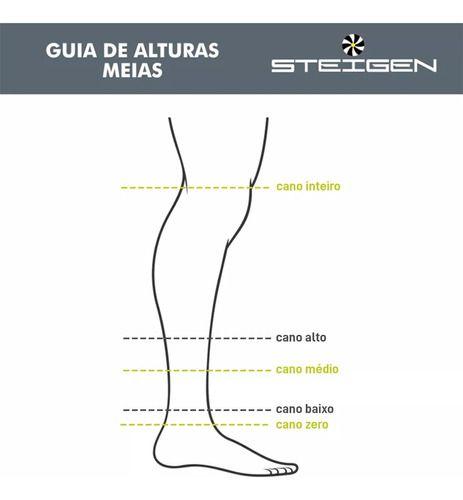 Imagem de Meia Cano Baixo Para Corrida Steigen Run Running Esportes