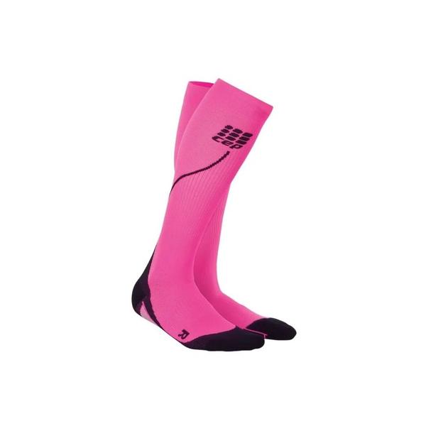 Imagem de Meia cep pro 2.0 running esporte fem pink/preto - medi brasil