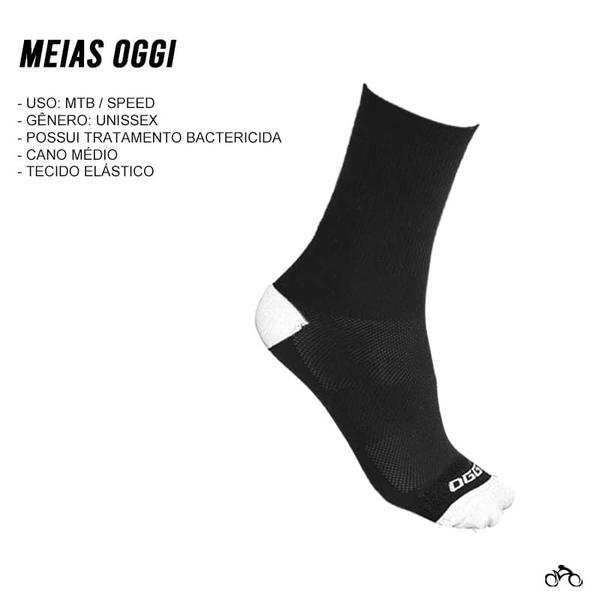 Meia Ciclismo Oggi Mtb Speed Bicicleta Corrida Imagem de Meia Ciclismo Oggi Mtb Speed Bicicleta Corrida