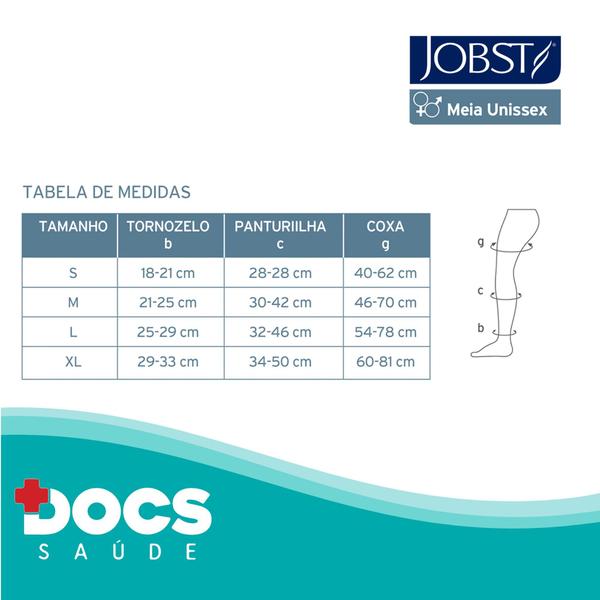 Imagem de Meia Coxa de Média Compressão Relief 20-30 Jobst