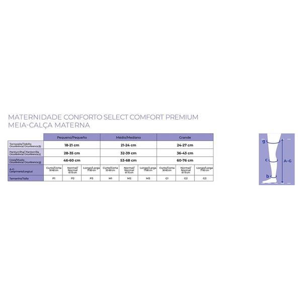 Imagem de Meia Coxa Ponteira Aberta 20-30mmhg Normal Sigvaris