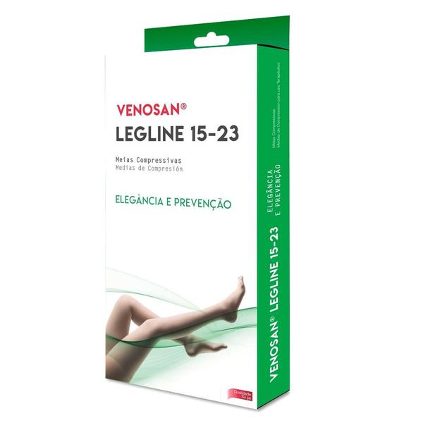 Imagem de Meia de Compressão 3/4 Legline Venosan - 15-23mmHg - Olinda - Aberta - G