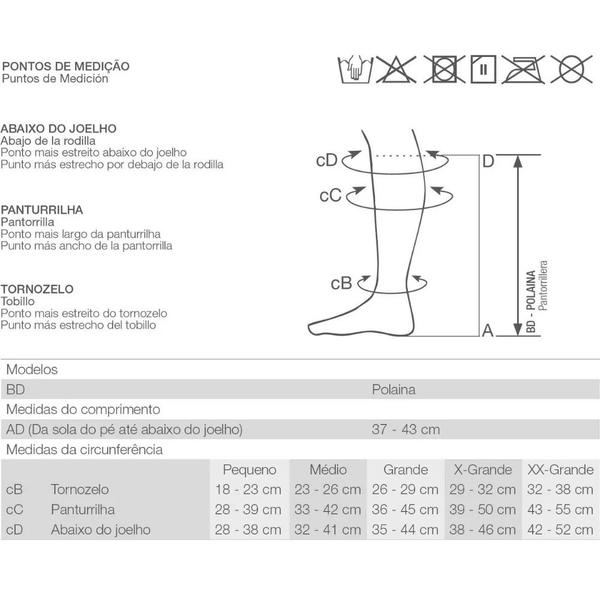 Imagem de Meia de Compressão Esportiva Venosan Rosa 20-30 mmHg