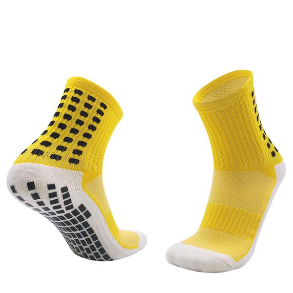 Imagem de Meia de Futebol ProSocks Grip Futebol Amarelo