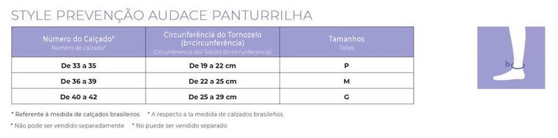 Imagem de Meia de Prevenção Compressiva 15-20 7/8 Audace PF - Sigvaris