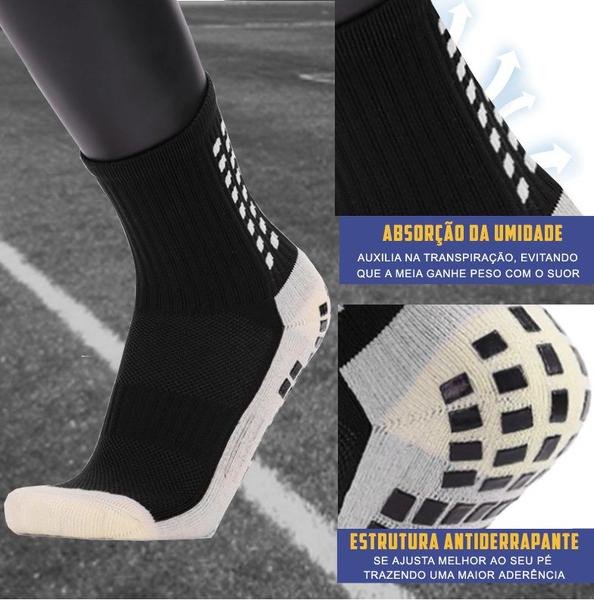 Imagem de Meia Esportiva Trusox Antiderrapante para Atividades Fisicas