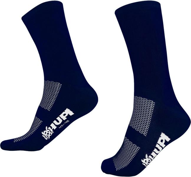 Imagem de Meia HUPI Corrida Ciclismo Kit 03 Pares - Tam Plus 42-46