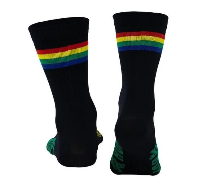 Imagem de Meia Hupi Rainbow - Preto - Tam Unico