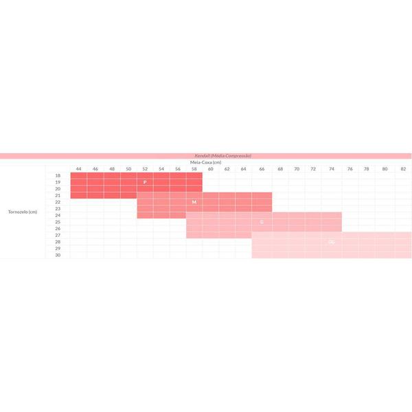 Imagem de Meia Kendall 7/8 Média Compressão (18-20 mmHg)