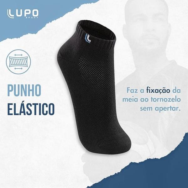 Imagem de Meia Lupo Sport Cano Curto 3225 C/6