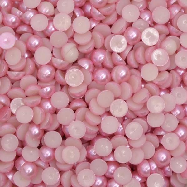 Imagem de Meia Pérola 8mm 80 Rosa Chiclete - 250g