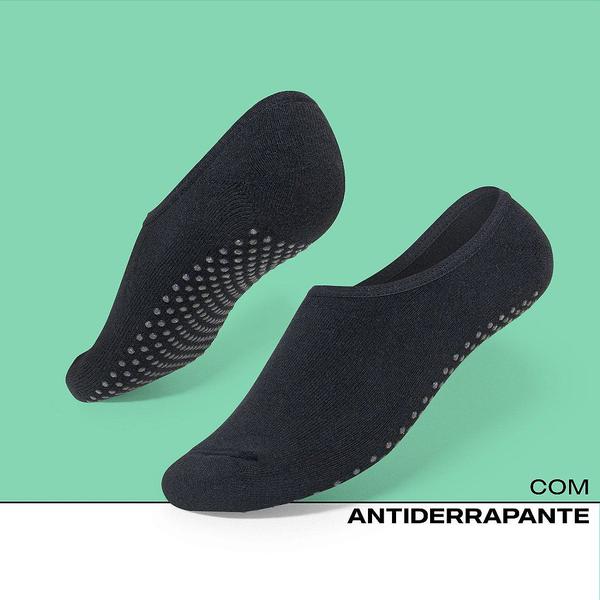 Imagem de Meia Pilates Antiderrapante Masculina 4400 Selene