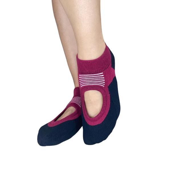Meia Sapatilha Feminina Pilates Lupo Sport Antiderrapante Imagem de Meia Sapatilha Feminina Pilates Lupo Sport Antiderrapante