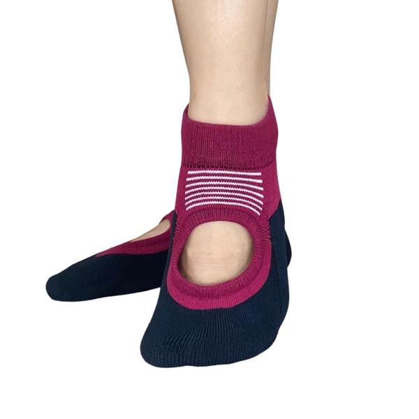 Meia Sapatilha Feminina Pilates Lupo Sport Antiderrapante Imagem de Meia Sapatilha Feminina Pilates Lupo Sport Antiderrapante