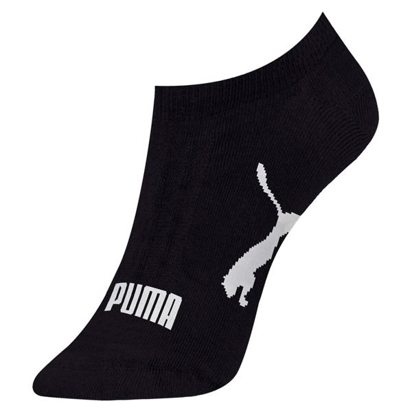 Imagem de Meia Sapatilha Puma Esportiva - Kit 3 Pares Feminino - Preto e Branco