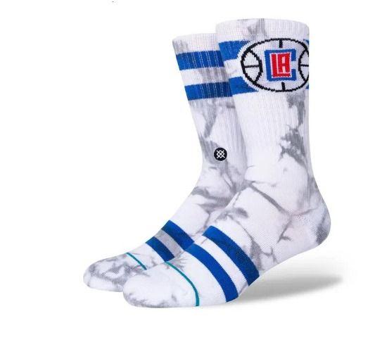 Imagem de Meia Stance Cano Medio Nba - Clippers Dyed