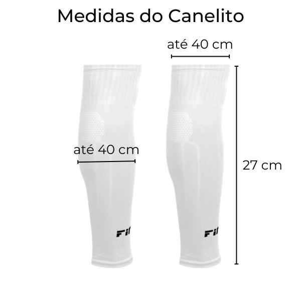 Imagem de Meião Cortado sem Pé Canelito de Compressão Finta Original