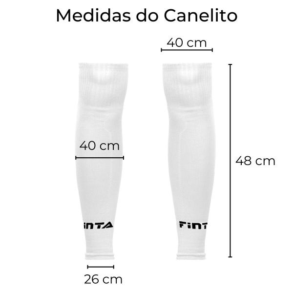 Imagem de Meião Cortado sem Pé Par de Canelito Pro Finta Original