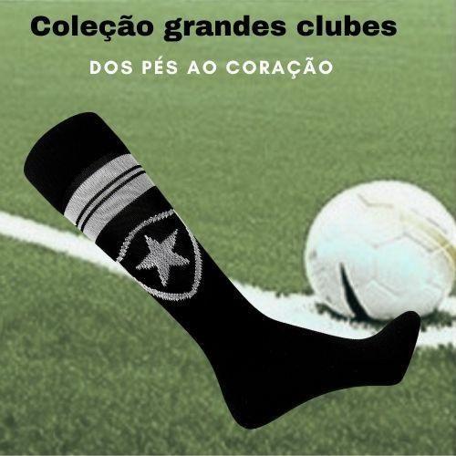 Imagem de Meião Futebol Salão Campo Society Botafogo Infantil Juvenil