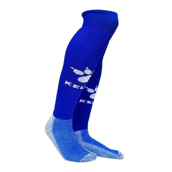 Imagem de Meião Kelme Azul para Futebol Profissional Confortavel e Tecido Respiravel