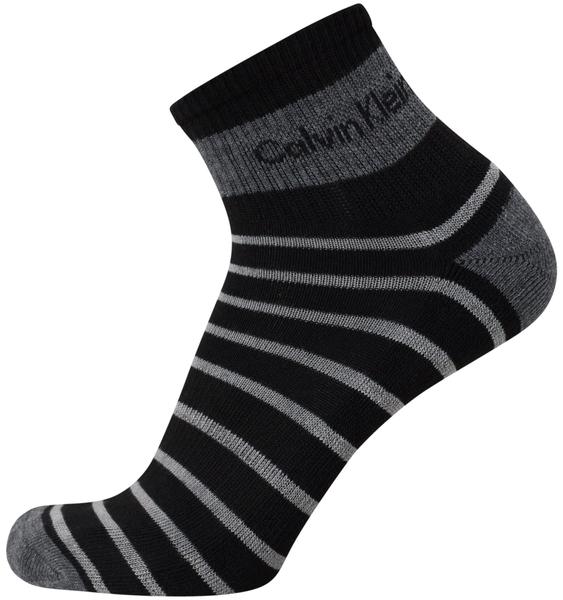 Imagem de Meias Calvin Klein Athletic acolchoadas, corte em quatro partes, 7-12 (pacote com 12)