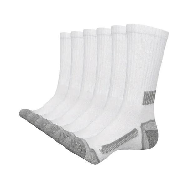 Imagem de Meias Esportivas Masculinas - 6 Pares Absorventes, Confortáveis e Respiráveis