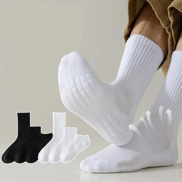 Meias Esportivas Masculinas - Respiráveis, Absorventes e Confortáveis (Baixa, Média e Alta) Imagem de Meias Esportivas Masculinas - Respiráveis, Absorventes e Confortáveis (Baixa, Média e Alta)