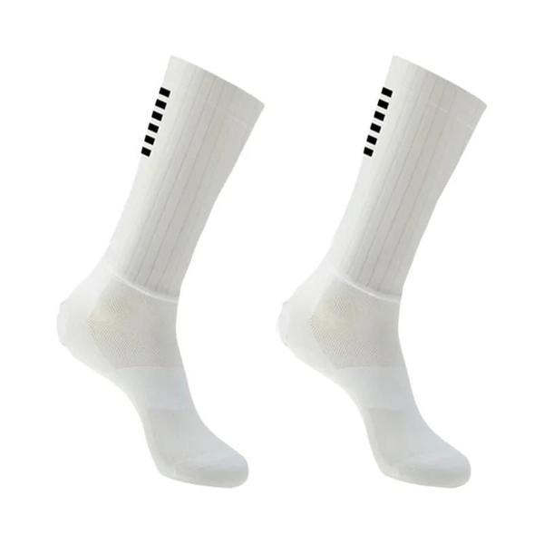 Imagem de Meias Masculinas Antiderrapantes de Silicone Whiteline - Para Ciclismo, Esporte e Corrida