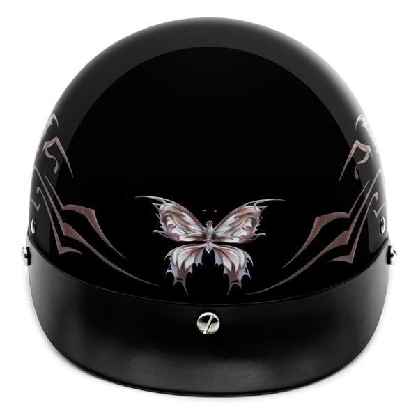 Imagem de Meio capacete para motocicleta VCAN Cruiser Intricate Butterfly XS