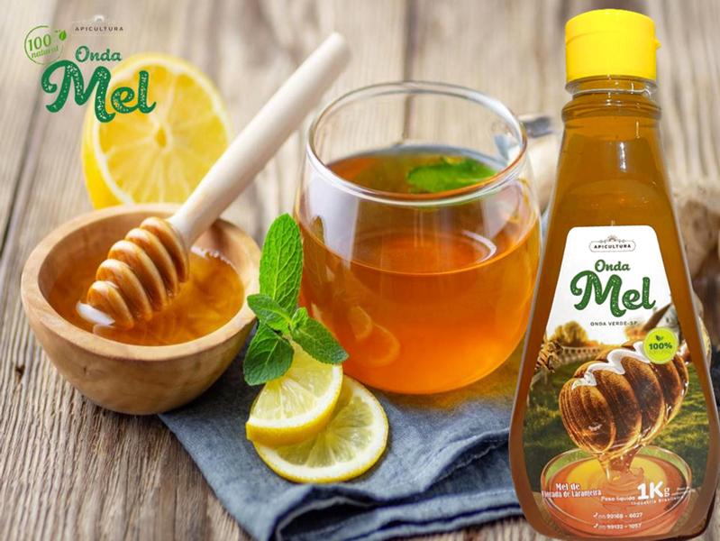 Mel de Florada de Laranjeira 1Kg - - Onda Mel Imagem de Mel de Florada de Laranjeira 1Kg -
