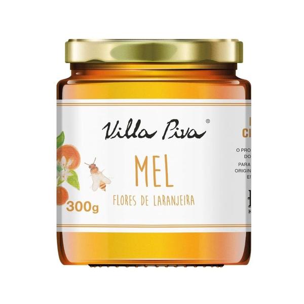 Mel de Flores de Laranjeira Villa Piva 300g Imagem de Mel de Flores de Laranjeira Villa Piva 300g