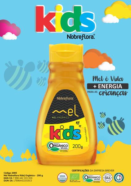 Mel Orgânico Kids 200g NobreFlora Breyer Imagem de Mel Orgânico Kids 200g NobreFlora Breyer