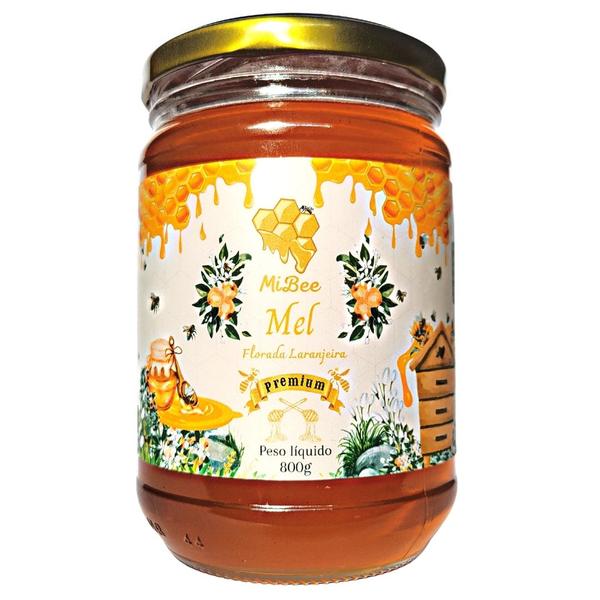 Mel Puro Premium Mibee - Florada Cipó-Uva 800g Imagem de Mel Puro Premium Mibee - Florada Cipó-Uva 800g