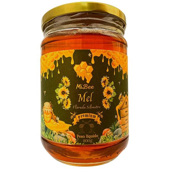 Mel Puro Premium Mibee - Florada Cipó-Uva 800g Imagem de Mel Puro Premium Mibee - Florada Cipó-Uva 800g