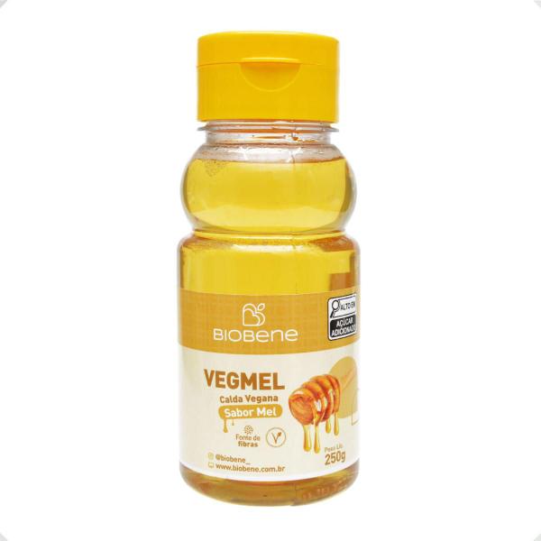 Mel Vegano Vegmel Sem Glúten Biobene 250g - Biobene Ingredientes Imagem de Mel Vegano Vegmel Sem Glúten Biobene 250g
