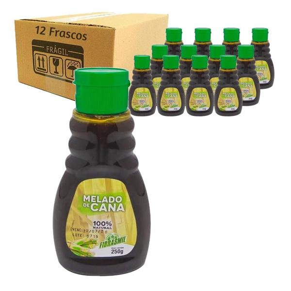 Melado De Cana Fibrasmil 250G (12 Unidades) Imagem de Melado De Cana Fibrasmil 250G (12 Unidades)