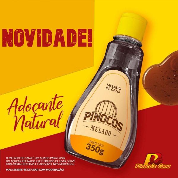 Melado de Cana Pinoco's Artesanal 350g. - PINOCO'S CANA Imagem de Melado de Cana Pinoco's Artesanal 350g.