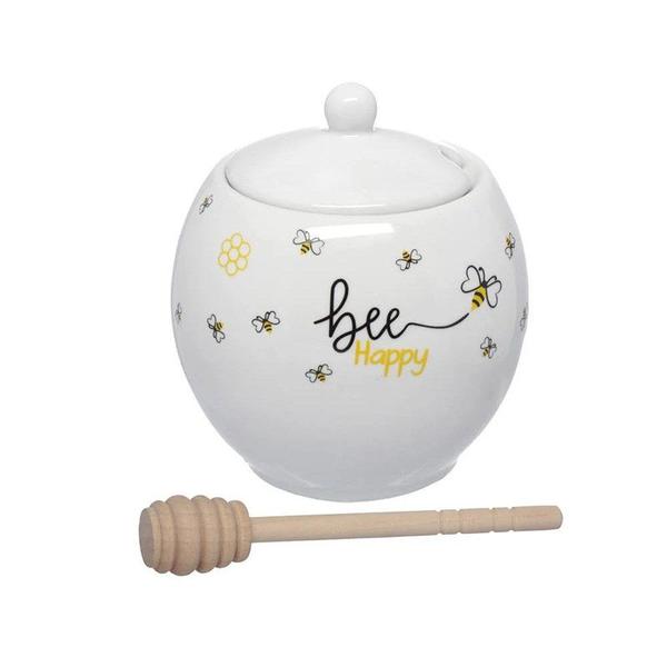 Imagem de Meleira Abelha 350ml Em Porcelana Honey Bee Hauskraft