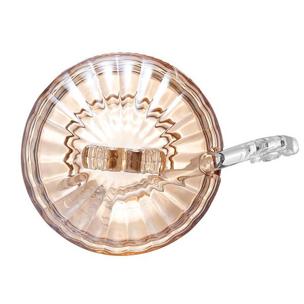 Meleira de Cristal Ecológico com Pegador Imperial Âmbar 12,5x11,5cm 4975 - Lyor - LYOR, WOLFF, ROJEMAC Imagem de Meleira de Cristal Ecológico com Pegador Imperial Âmbar 12,5x11,5cm 4975 - Lyor