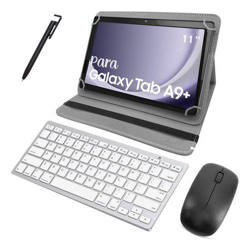 Imagem de Melhor Capa Para Tablet A9 Plus + X210  Com Teclado + Mouse