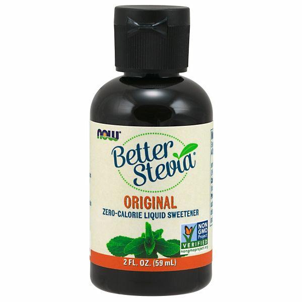 Melhor Stevia Liquid Original 2 oz por Now Foods Imagem de Melhor Stevia Liquid Original 2 oz por Now Foods
