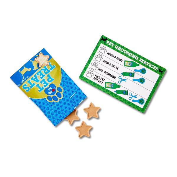 Melissa & Doug Alimentando e preparando pet care play set - Melissa & Doug Imagem de Melissa & Doug Alimentando e preparando pet care play set
