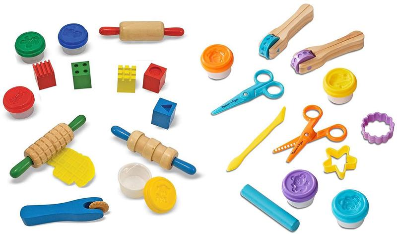 Imagem de Melissa &amp Doug Clay Activity Bundle - Forma, Modelo, Molde e Corte, Escultura e Carimbo