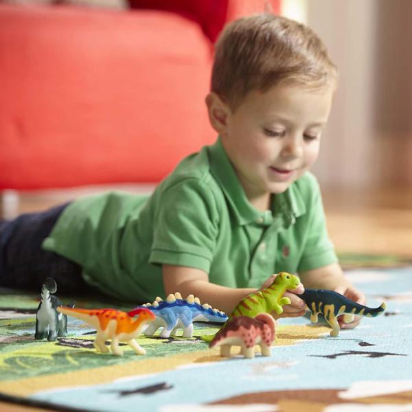 Imagem de Melissa &amp Doug Dinosaur Party Play Set - 9 Dinossauros Em Miniatura Colecionáveis em um Caso