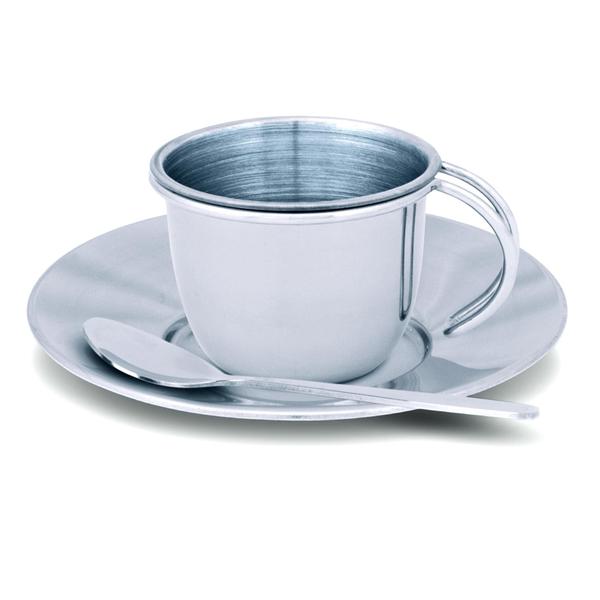 Melissa & Doug Steel Inoxidável Pretend Play Tea Set e Rack de Armazenamento para Crianças (11 pcs) - Melissa & Doug Imagem de Melissa & Doug Steel Inoxidável Pretend Play Tea Set e Rack de Armazenamento para Crianças (11 pcs)